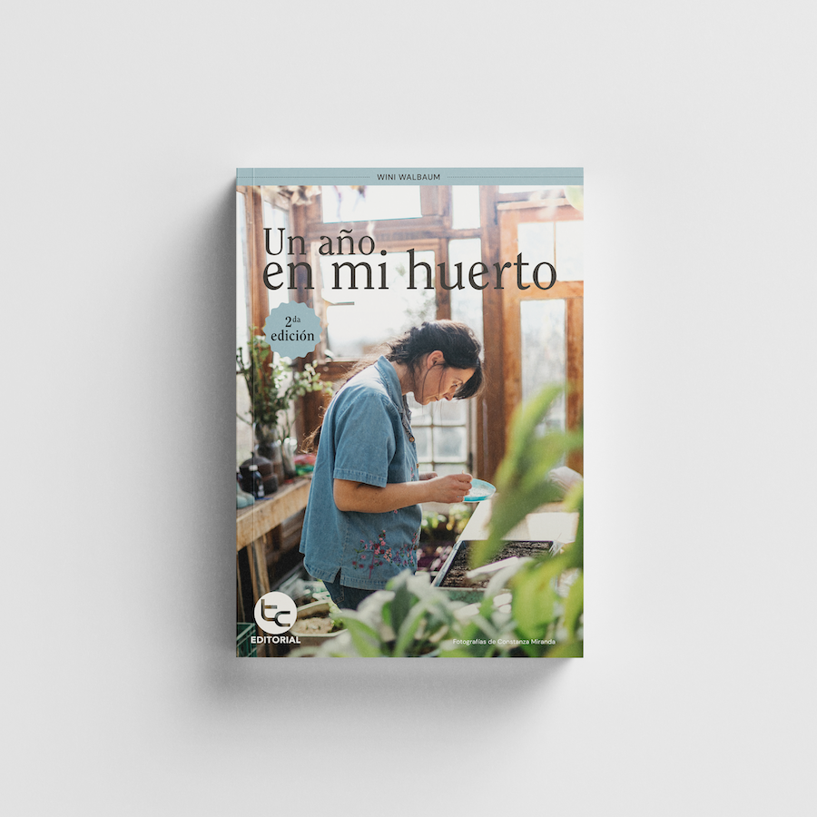 Libro Un año en mi huerto de Wini Walbaum