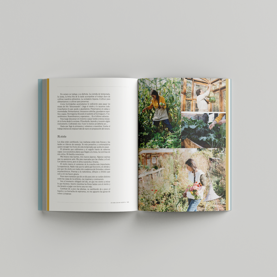 Libro Un año en mi huerto de Wini Walbaum