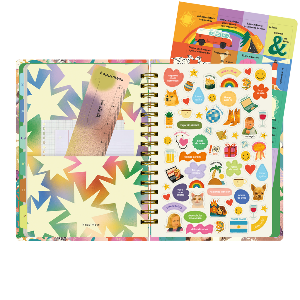 PREVENTA - Agenda Semanal 2026 Monoblock - Happimess