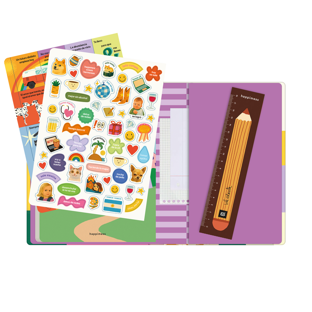 PREVENTA - Agenda Carpeta 2026 Monoblock - Happimess Mi SuperPlan 2026