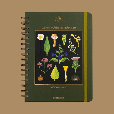 Agenda semanal 2026 Monoblock - Compañía Botánica