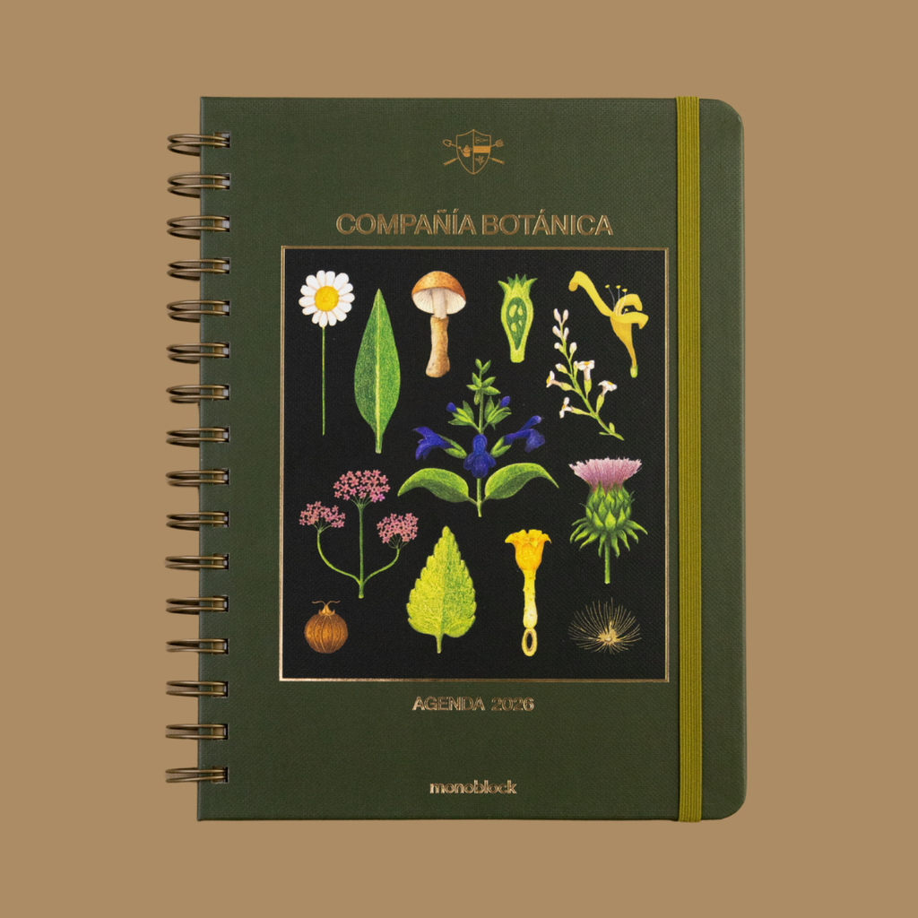 Agenda semanal 2026 Monoblock - Compañía Botánica