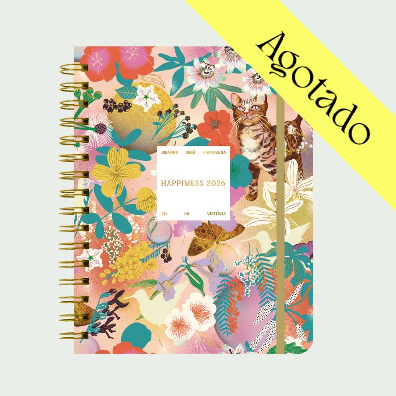 Agenda Semanal 2026 Monoblock - Happimess