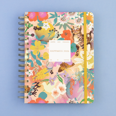 Agenda Semanal 2026 Monoblock - Happimess