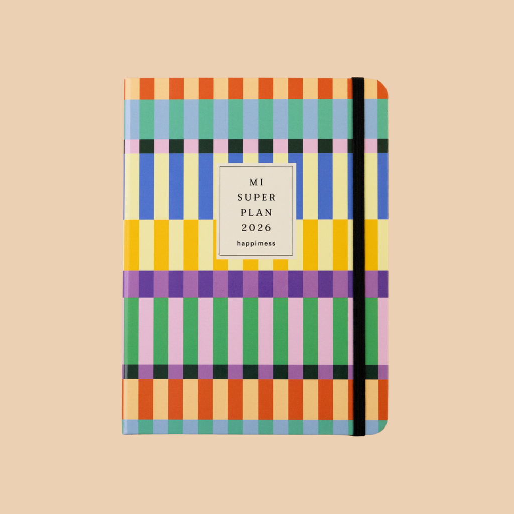 Agenda Carpeta 2026 Monoblock - Happimess Mi SuperPlan 2026