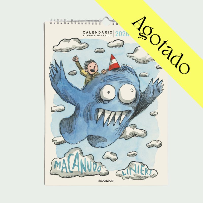 Calendario Pared 2026 Monoblock - Macanudo