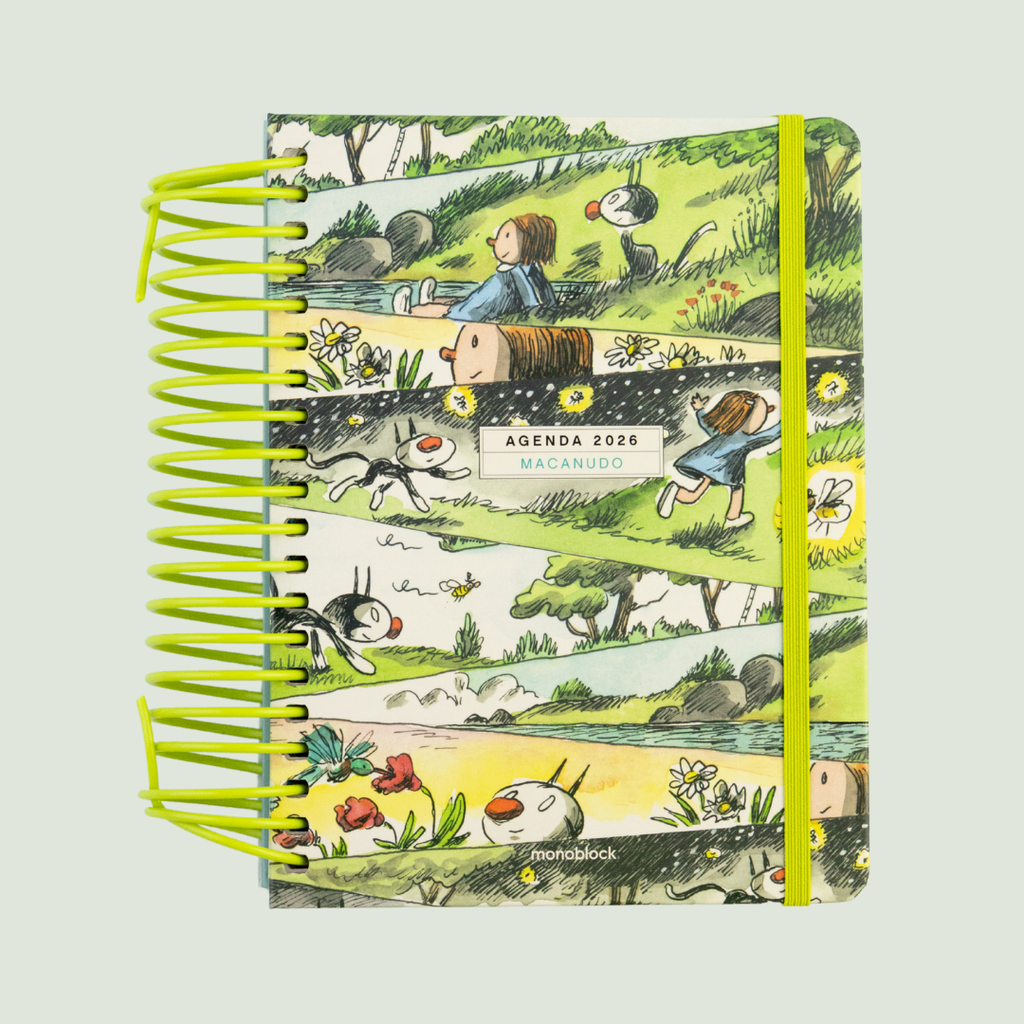 Agenda Diaria 2026 Monoblock - Macanudo por Liniers