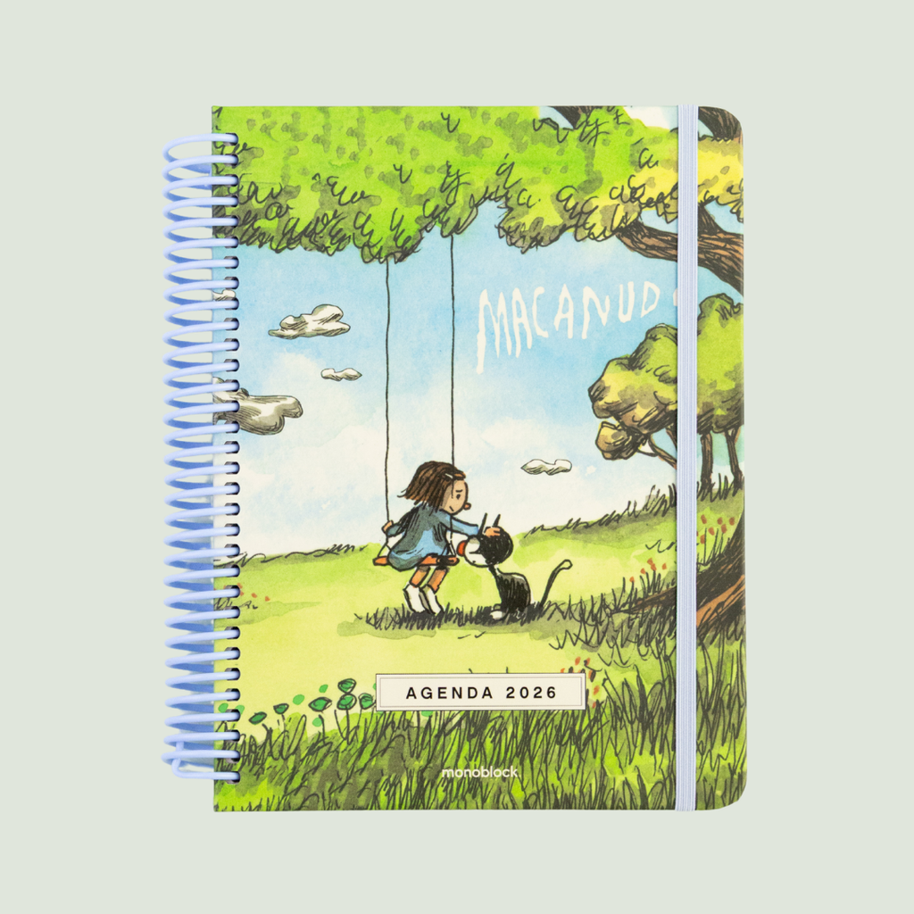 Agenda Semanal 2026 Monoblock - Macanudo por Liniers