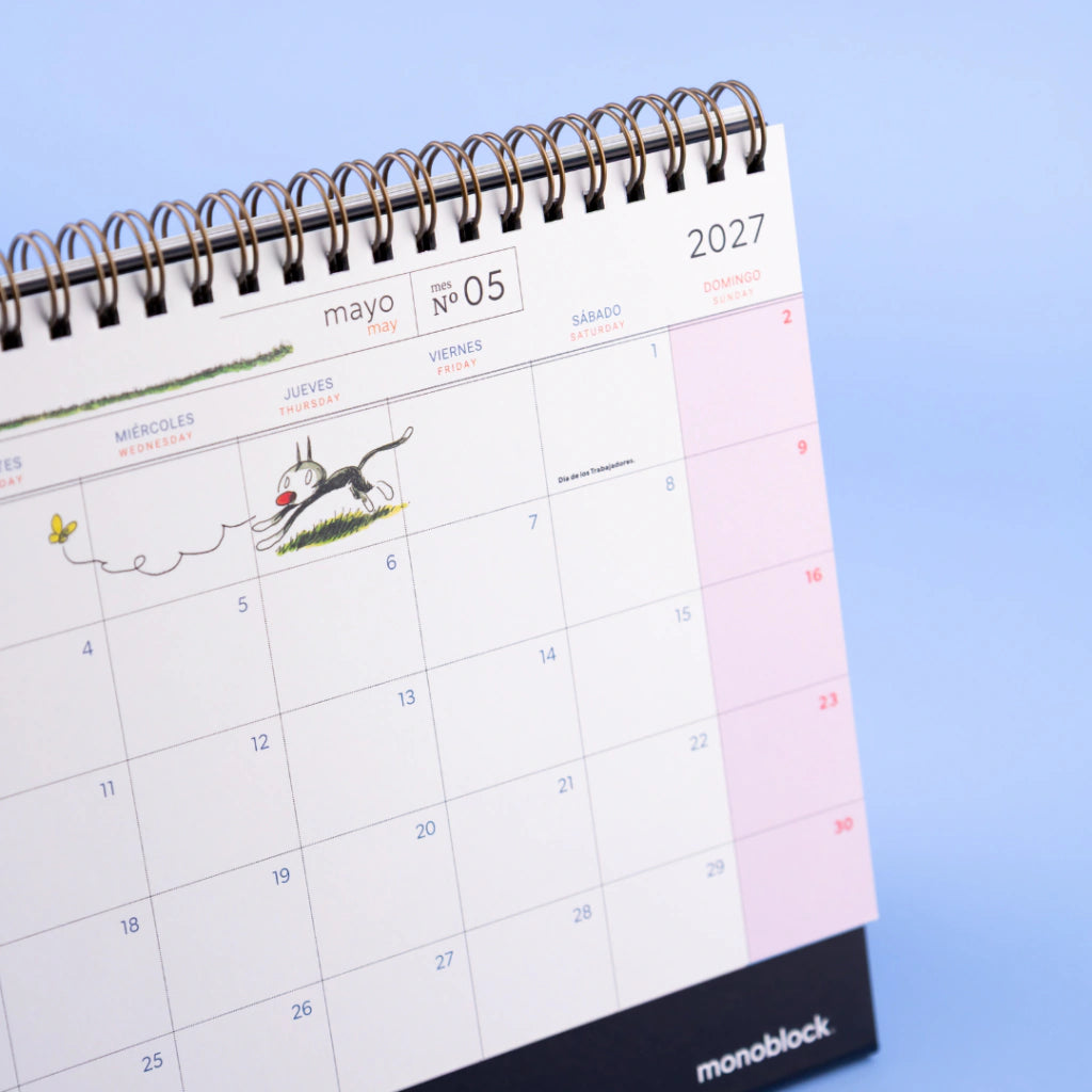 Calendario de Escritorio 2027 - Macanudo