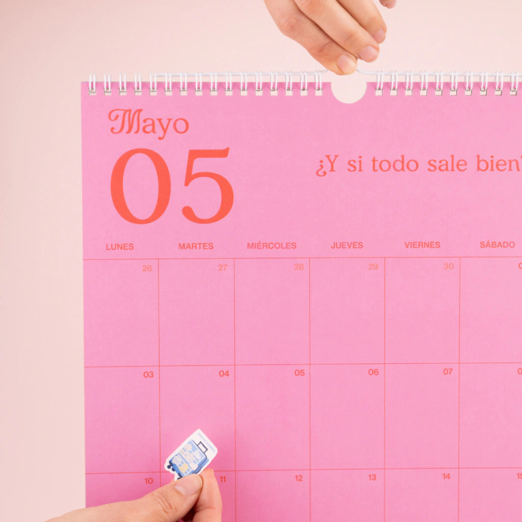 Calendario 2027 Pared - Colorjoy