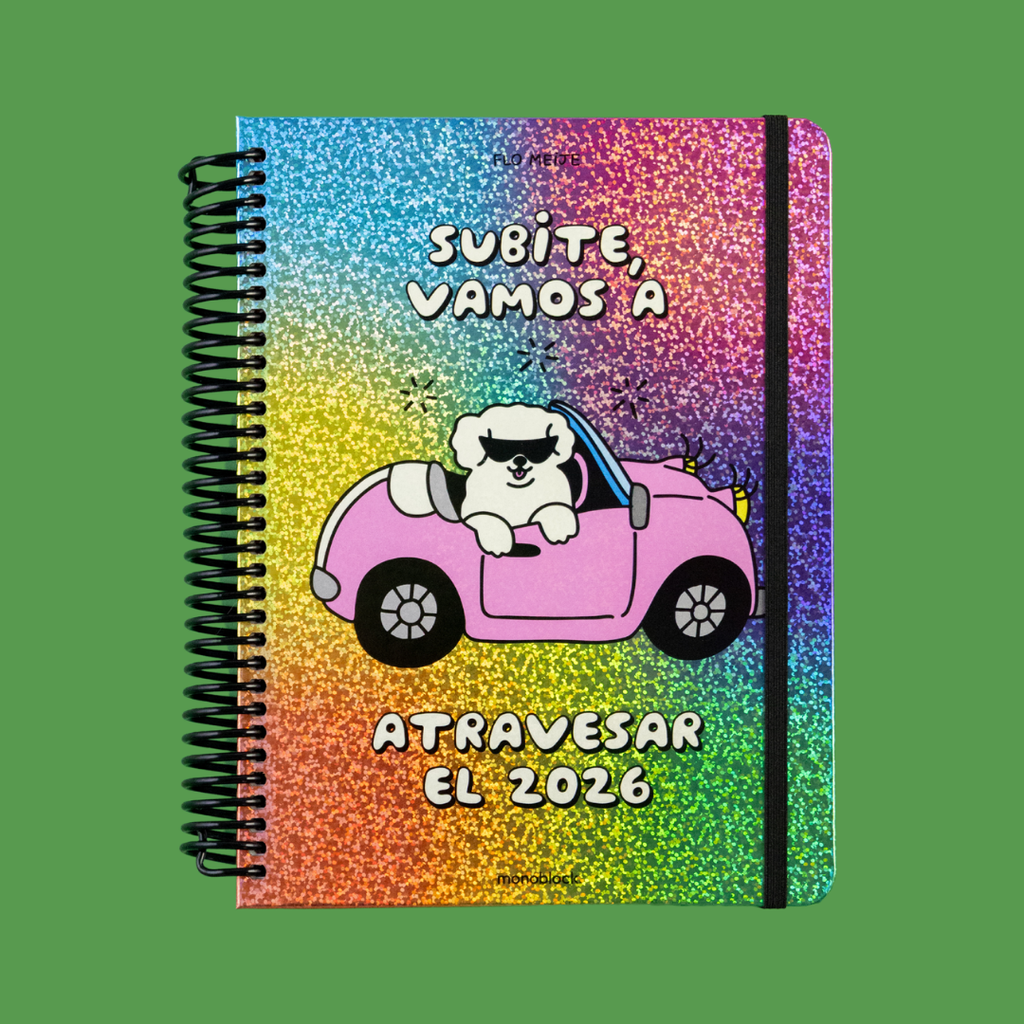 Agenda semanal 2026 Monoblock - Flo meije