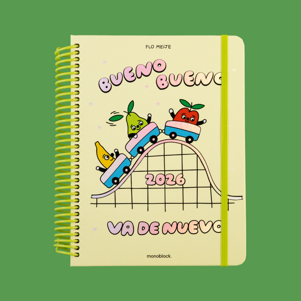 Agenda semanal 2026 Monoblock - Flo meije