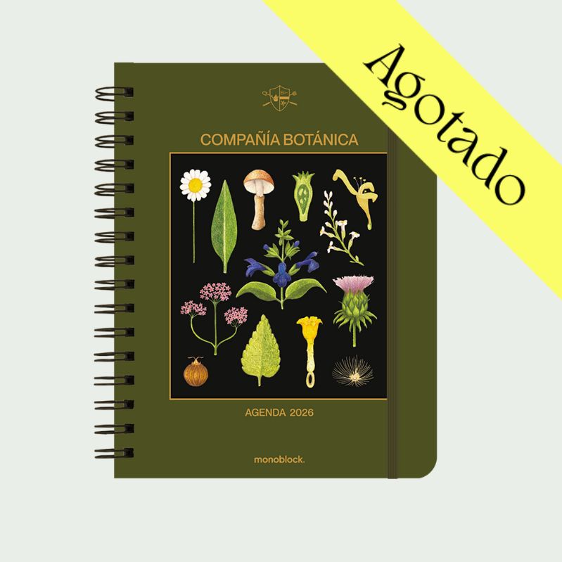 Agenda semanal 2026 Monoblock - Compañía Botánica