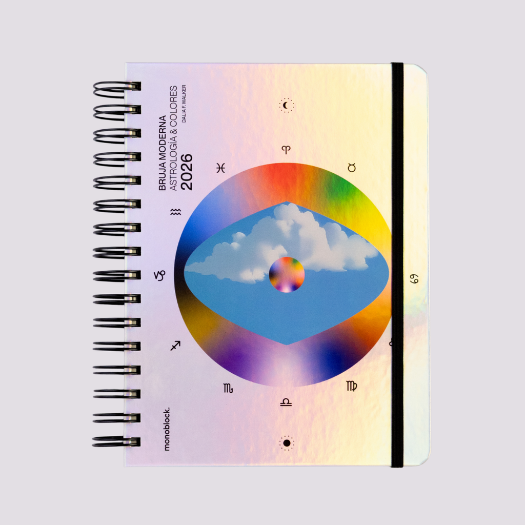 Agenda diaria 2026 Monoblock - Bruja Moderna