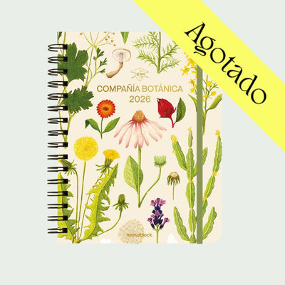 Agenda semanal 2026 Monoblock - Compañía Botánica