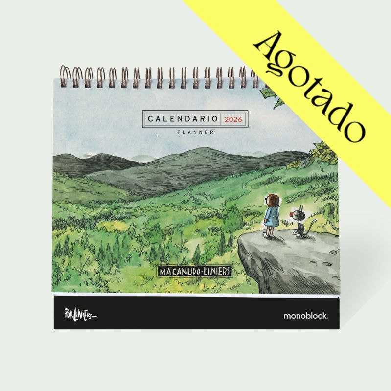 Calendario de escritorio 2026 Monoblock - Macanudo