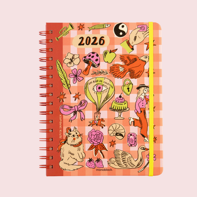 Agenda semanal 2026 Monoblock - Pepita Sandwich