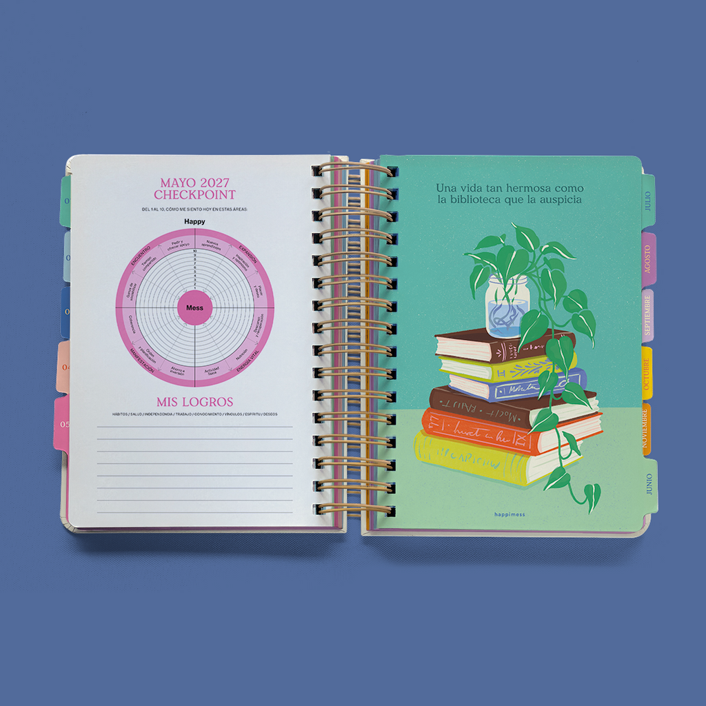Agenda 2027 Monoblock - Happimess Mis sueños me necesitan