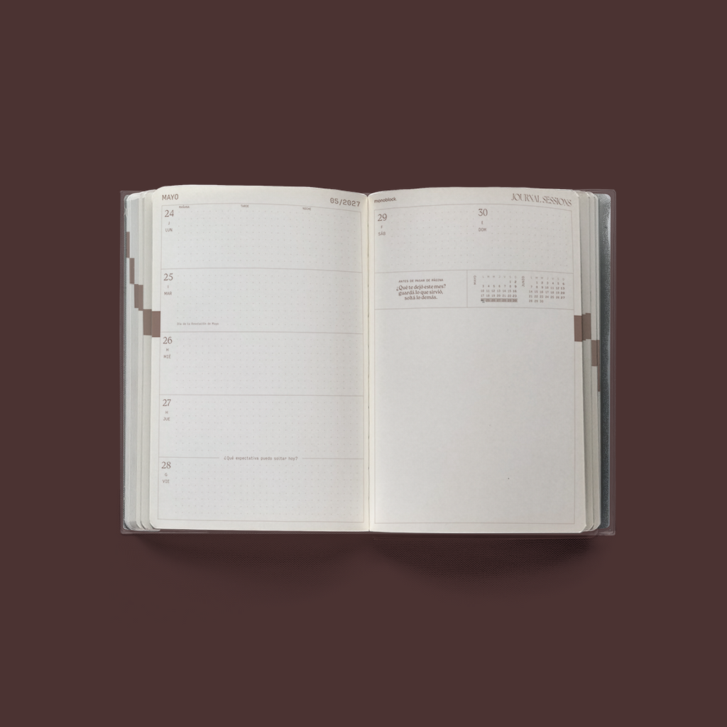 Agenda 2027 Monoblock - Journal sessions Shinny