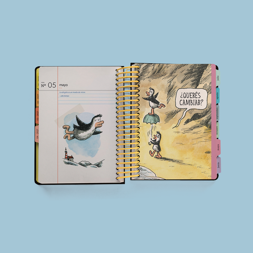 Agenda 2027 Monoblock - Macanudo Pingüinos