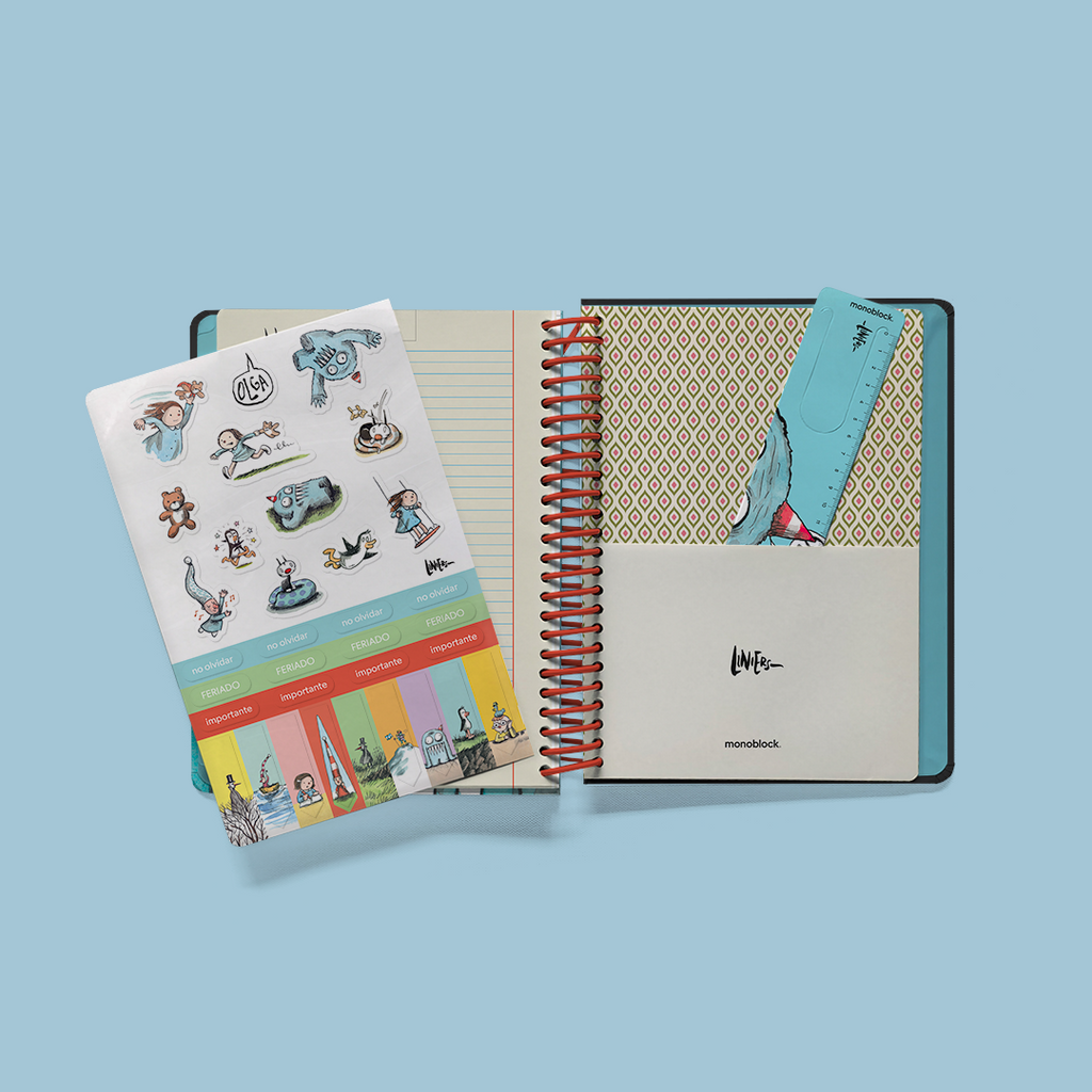 Agenda Monoblock 2027 - Macanudo Olga