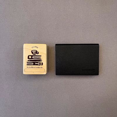 Timbre Ex libris - Libros