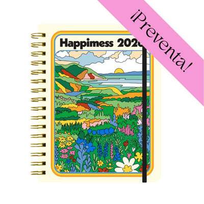 PREVENTA - Agenda Diaria 2026 Monoblock - Happimess
