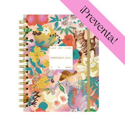 PREVENTA - Agenda Semanal 2026 Monoblock - Happimess