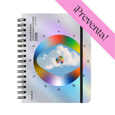 PREVENTA - Agenda diaria 2026 Monoblock - Bruja Moderna