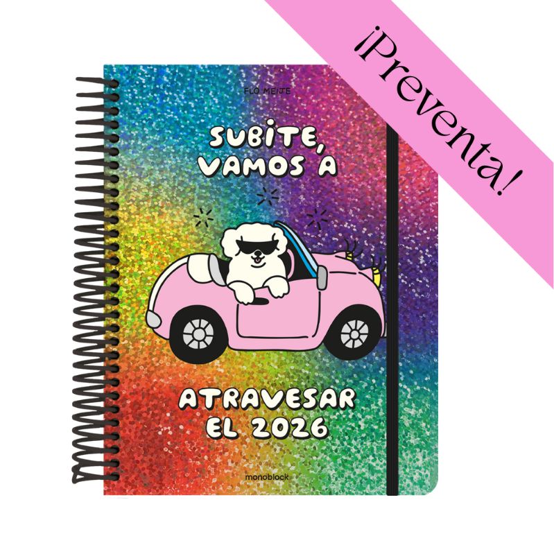 PREVENTA - Agenda semanal 2026 Monoblock - Flo meije