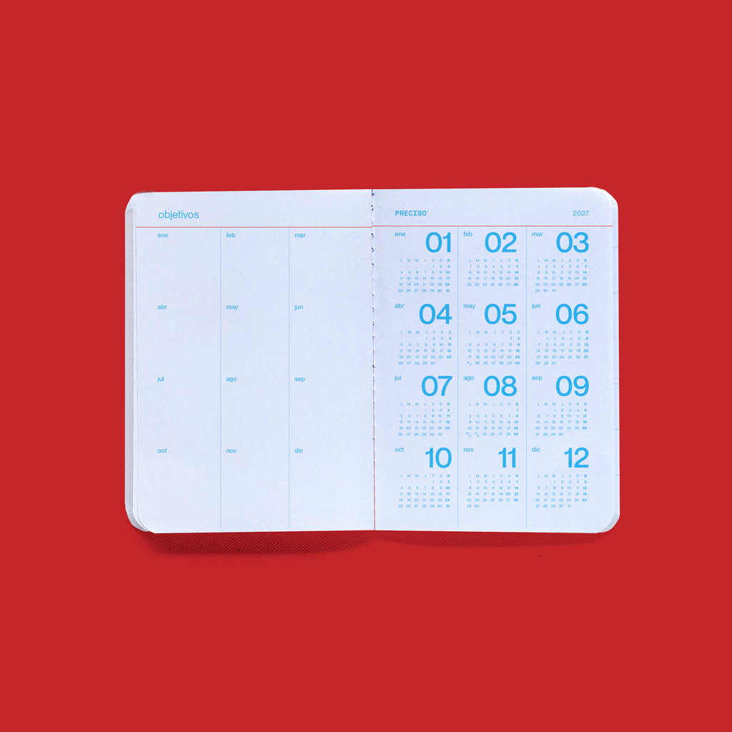 Agenda Monoblock 2027 - Preciso Minima System error
