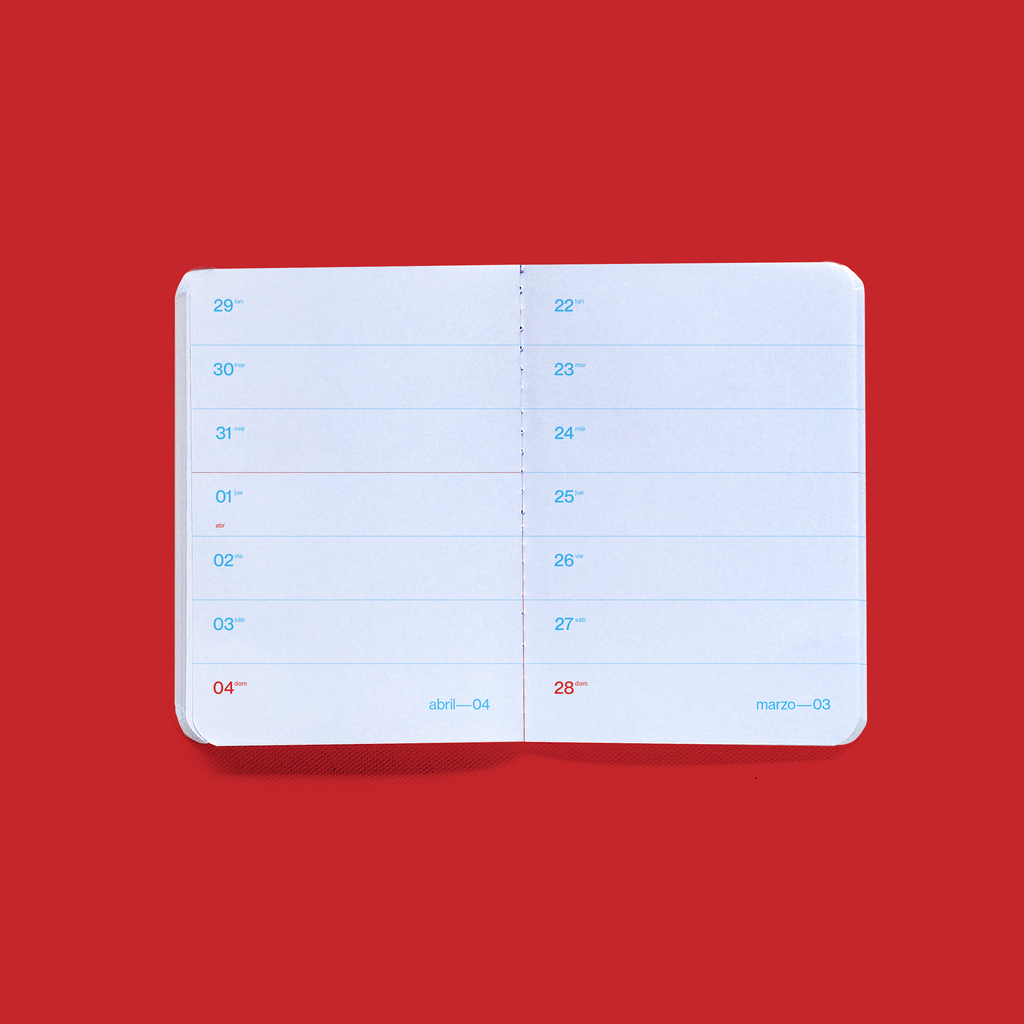 Agenda Monoblock 2027 - Preciso Minima System error