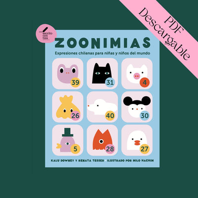 Bingo Zoonimias – PDF descargable