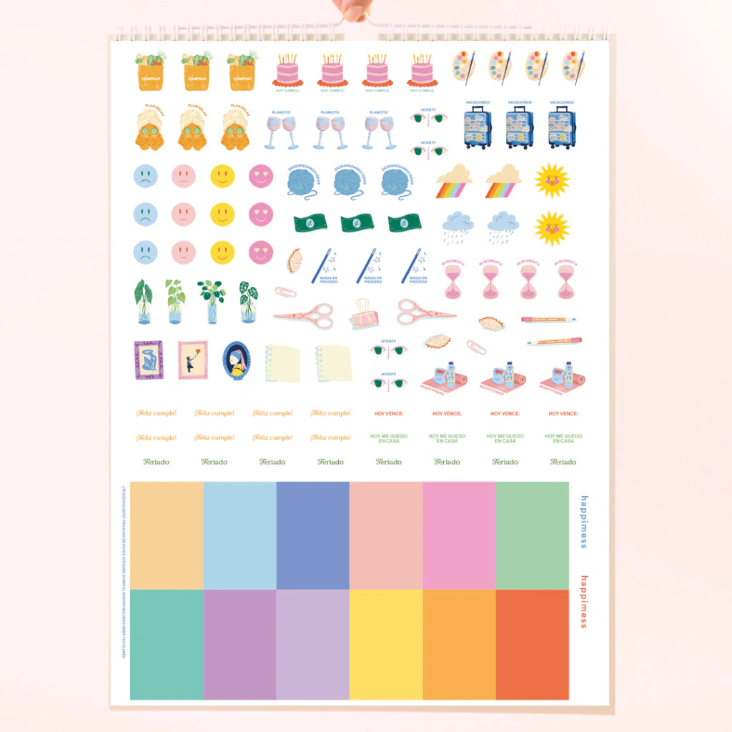 Calendario 2027 Pared - Colorjoy