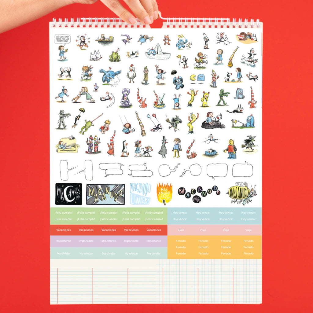 Calendario de Pared 2027 - Macanudo