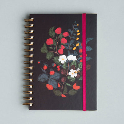 Cuaderno anillado: Berries