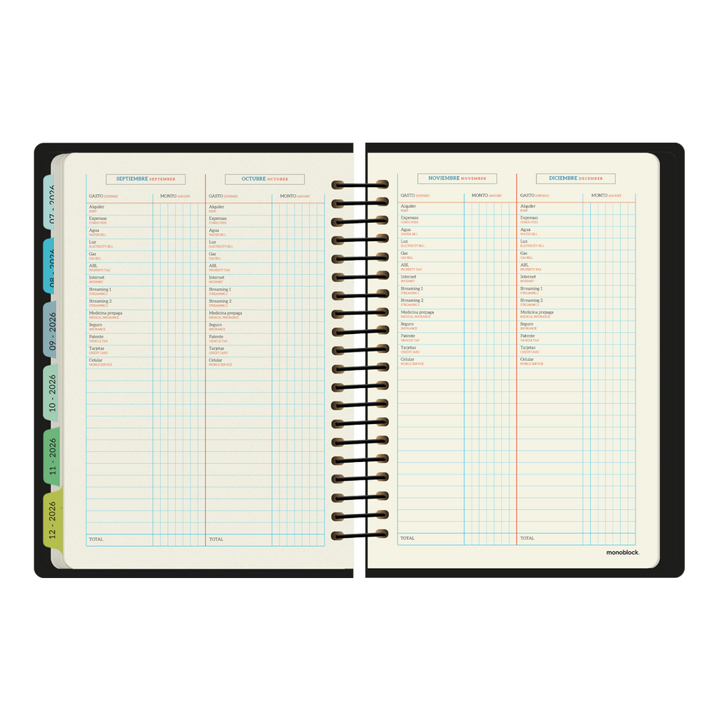 PREVENTA - Agenda Diaria 2026 Monoblock - Macanudo por Liniers