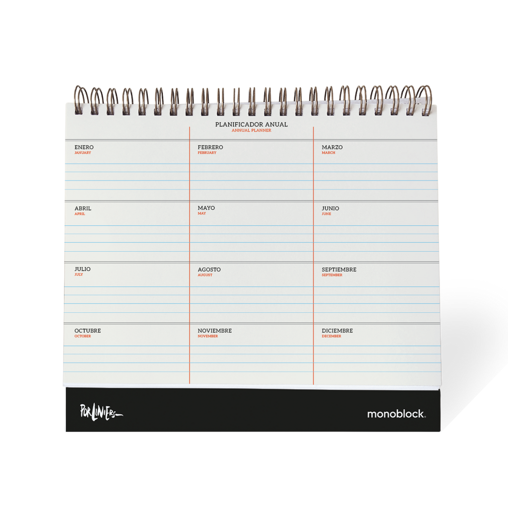 PREVENTA - Calendario de escritorio 2026 Monoblock - Macanudo