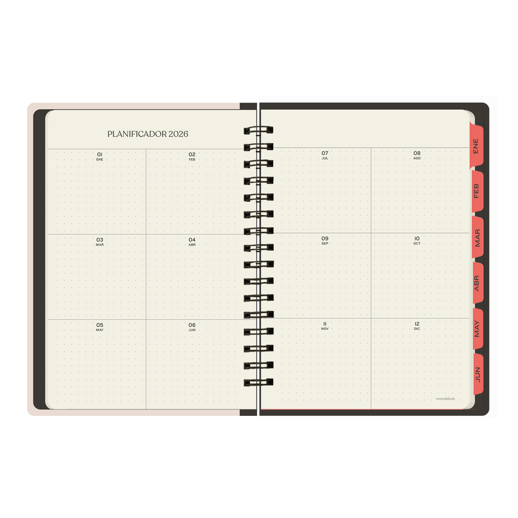 PREVENTA - Agenda semanal 2026 Monoblock - Makers