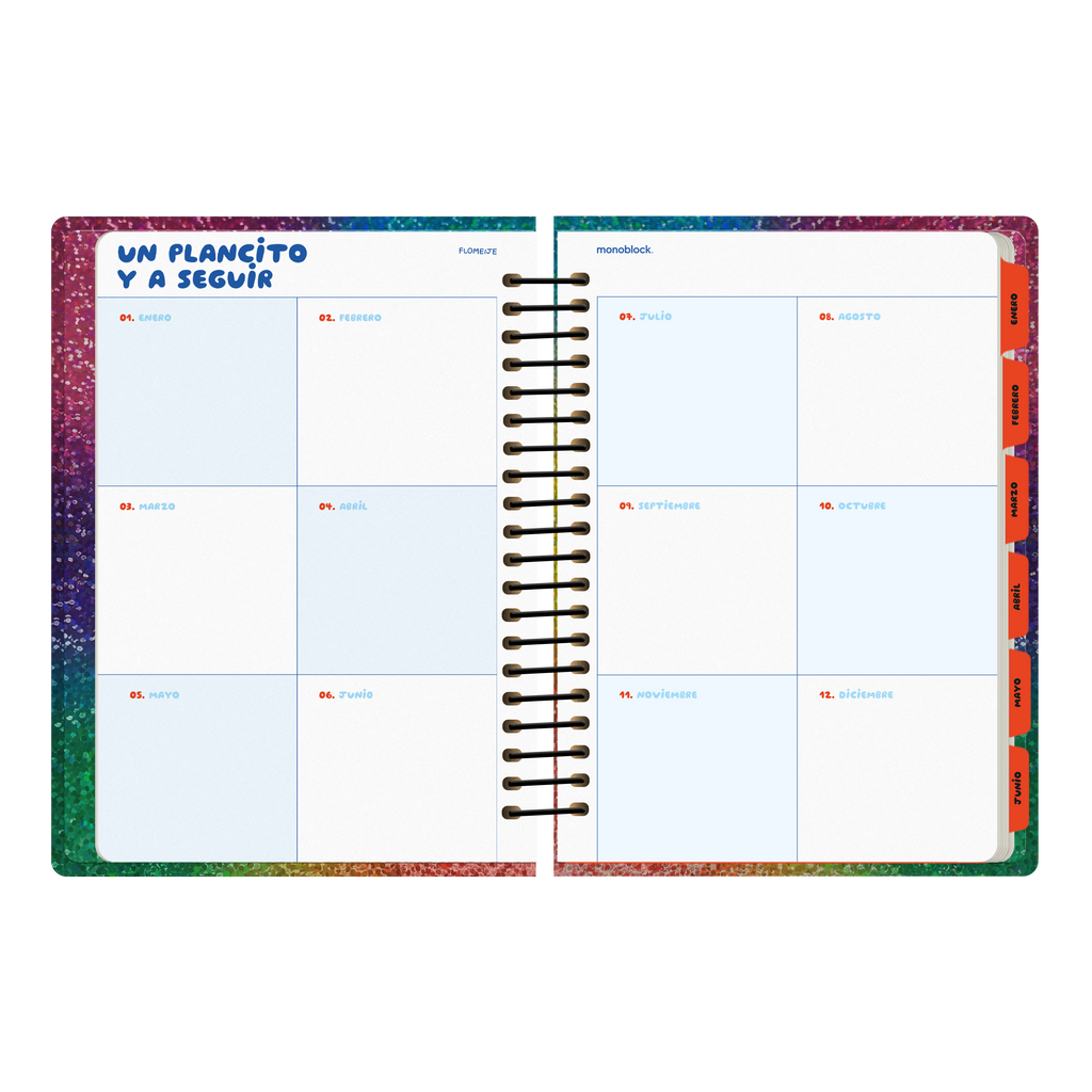 PREVENTA - Agenda semanal 2026 Monoblock - Flo meije