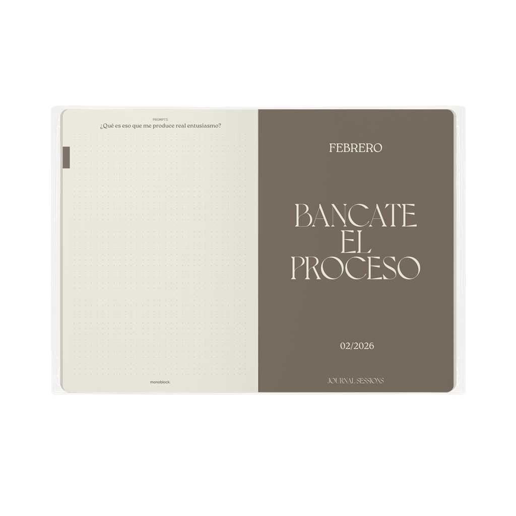 PREVENTA - Agenda 2026 Monoblock - Journal Sessions