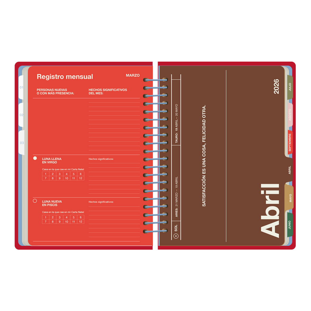 PREVENTA - Agenda 2026 Monoblock - Dominio Salvaje