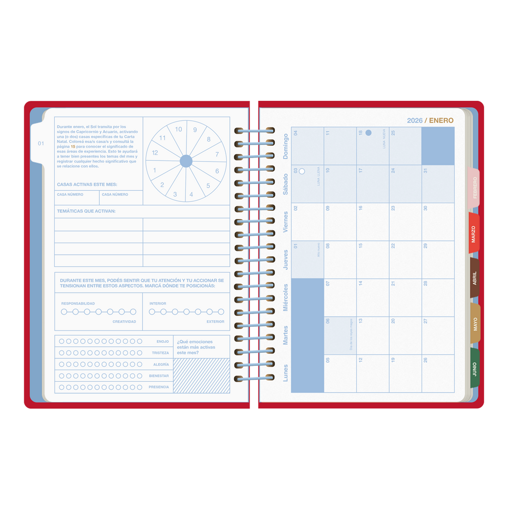 PREVENTA - Agenda 2026 Monoblock - Dominio Salvaje