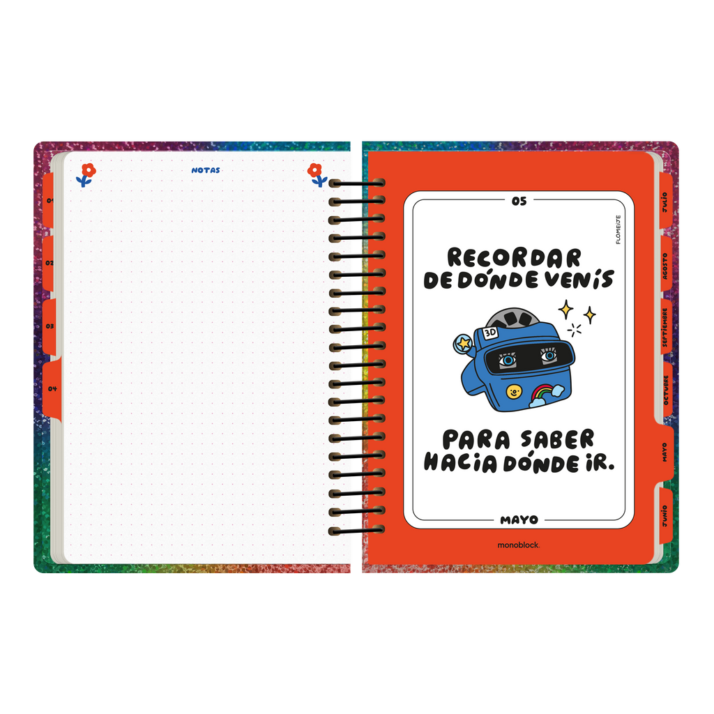 PREVENTA - Agenda semanal 2026 Monoblock - Flo meije