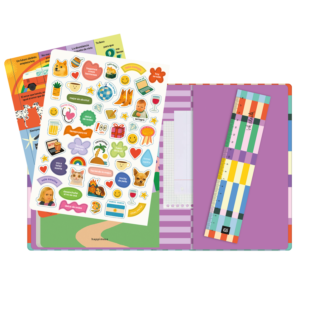 PREVENTA - Agenda Carpeta 2026 Monoblock - Happimess Mi SuperPlan 2026